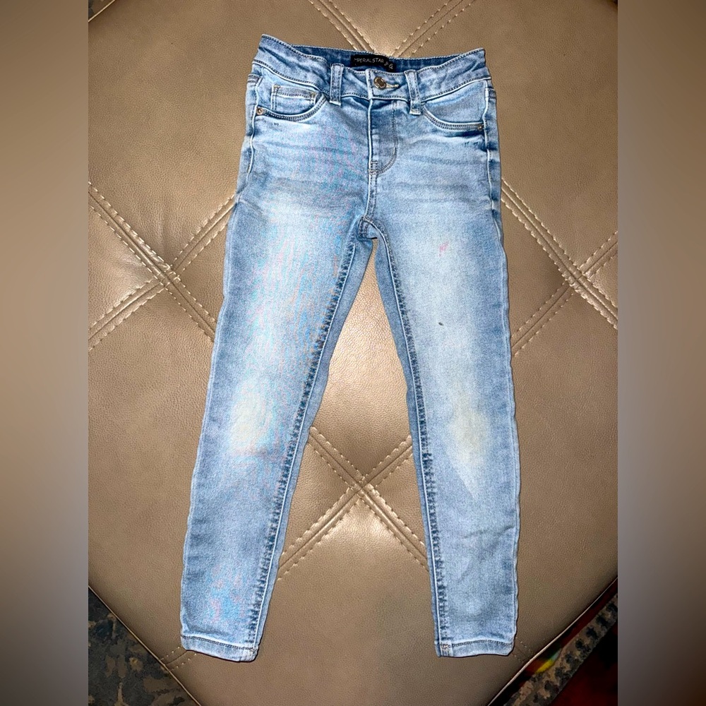 Imperial Star Girls Size 5 Jeans—adjustable. GUC